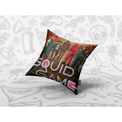 Декоративна възглавница SQUID GAME 